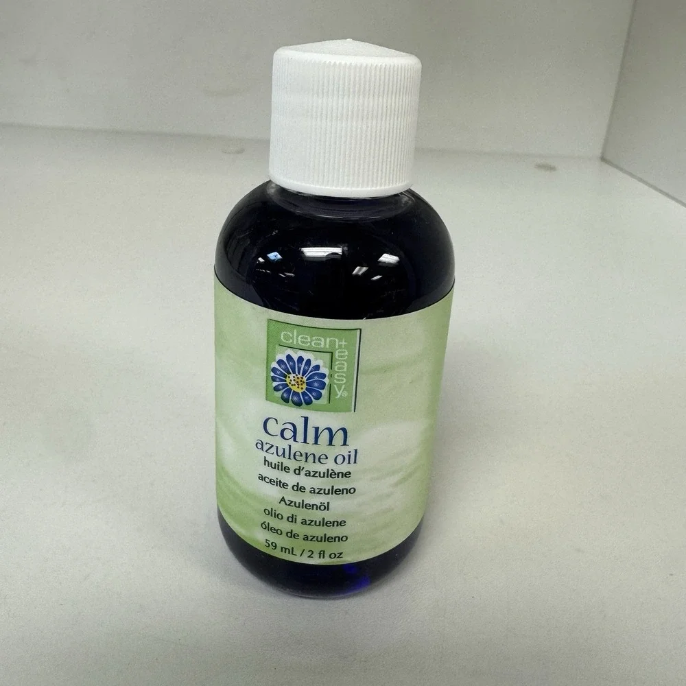 Clean and Easy After Wax Professional Calming Oil (infused with Azulene) - 2 oz